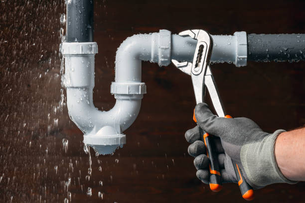 Professional Burst Pipe Repair technician working in Cecil, PA